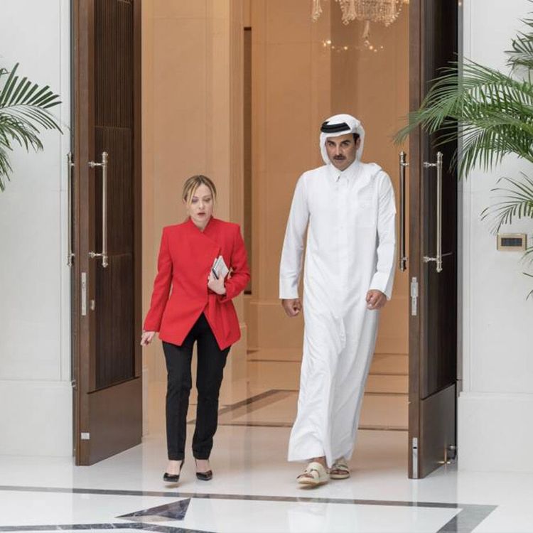 Meloni ve Al Sani bölgesel gelişmeleri görüştü