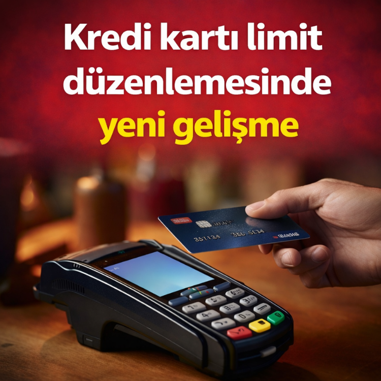 Kredi kartı limit düzenlemesinde yeni gelişme