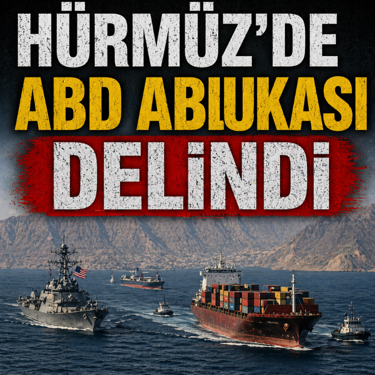 Hürmüz'de ABD ablukası delindi
