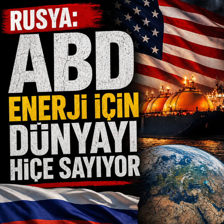 Rusya:  ABD enerji için dünyayı hiçe sayıyor