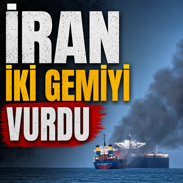 İran siyonistlerle bağlantılı  iki gemiyi vurdu