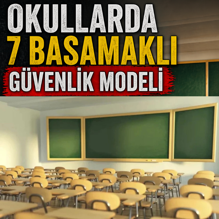 Okullarda “7 basamaklı güvenlik modeli”