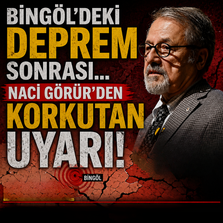 Bingöl'deki deprem sonrası Naci Görür'den korkutan uyarı