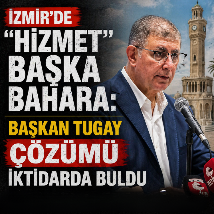 İzmir’de "hizmet" başka bahara: Başkan Tugay çözümü iktidarda buldu