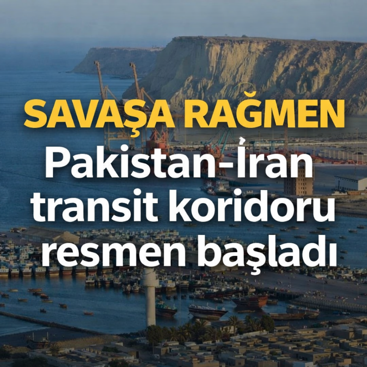 Savaşa rağmen Pakistan-İran transit koridoru resmen başladı