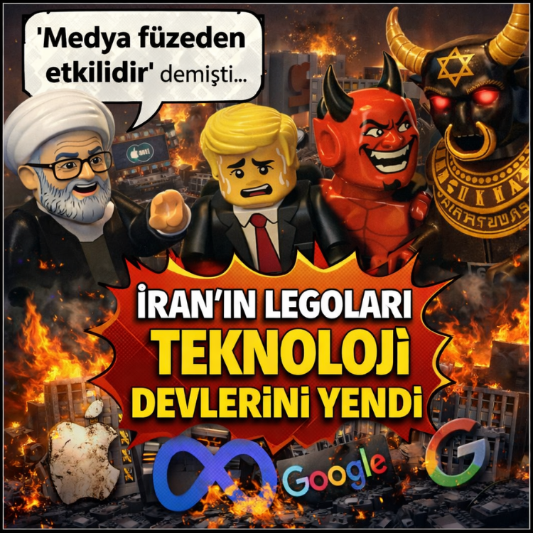 Hamaney; 'medya füzeden etkilidir' demişti.. İran'ın legoları teknoloji devlerini yendi