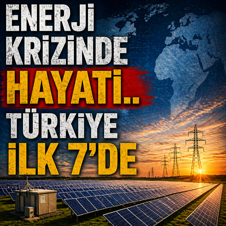 Enerji krizinde hayati.. Türkiye ilk 7'de