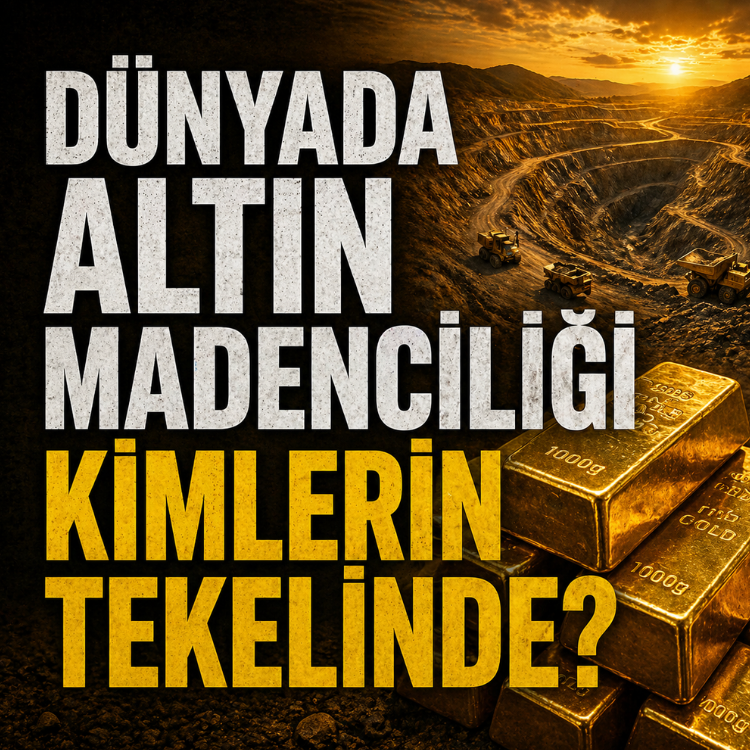 Dünyada altın madenciliği kimlerin tekelinde?