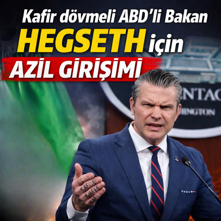 Kafir dövmeli ABD'li Bakan Hegseth için azil girişimi