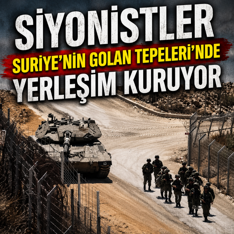Siyonistler Suriye'nin Golan Tepeleri’nde işgali genişletiyor!
