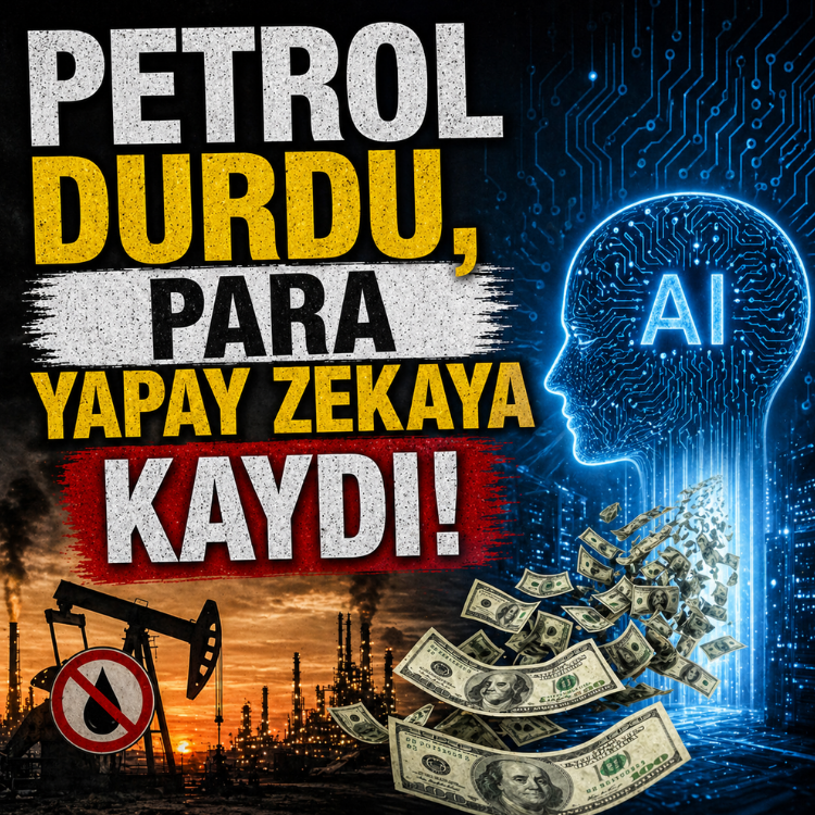 Petrol durdu, para yapay zekaya kaydı