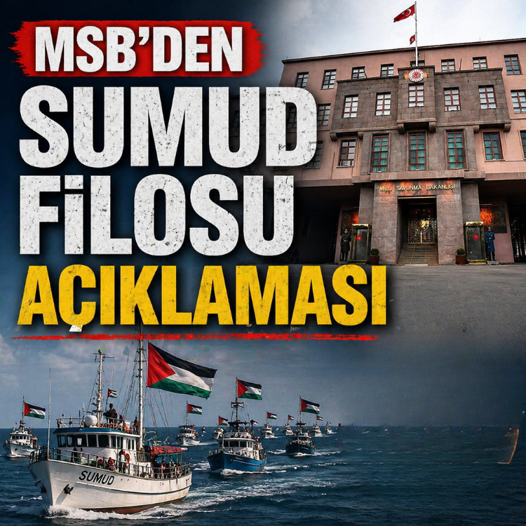 MSB'den Sumud Filosu açıklaması