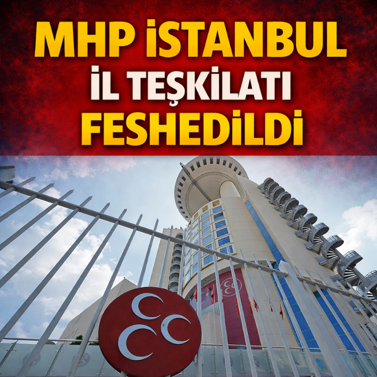 MHP İstanbul İl Teşkilatı feshedildi