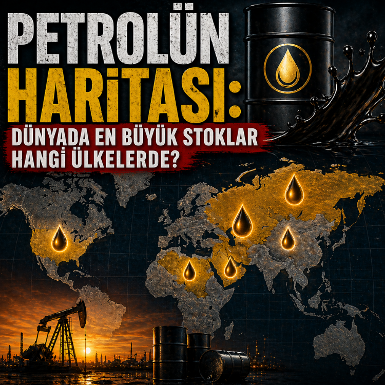 Petrolün haritası: Dünyada en büyük stoklar hangi ülkelerde?