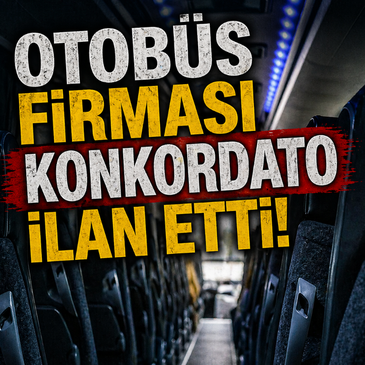 Otobüs firması konkordato ilan etti