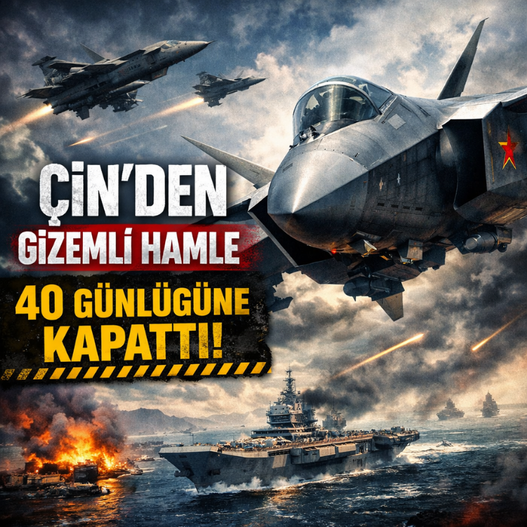 Çin'den gizemli hamle: 40 günlüğüne kapattı
