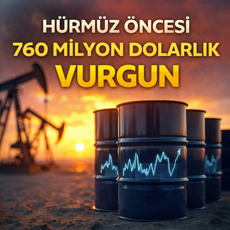 Hürmüz öncesi 760 milyon dolarlık vurgun