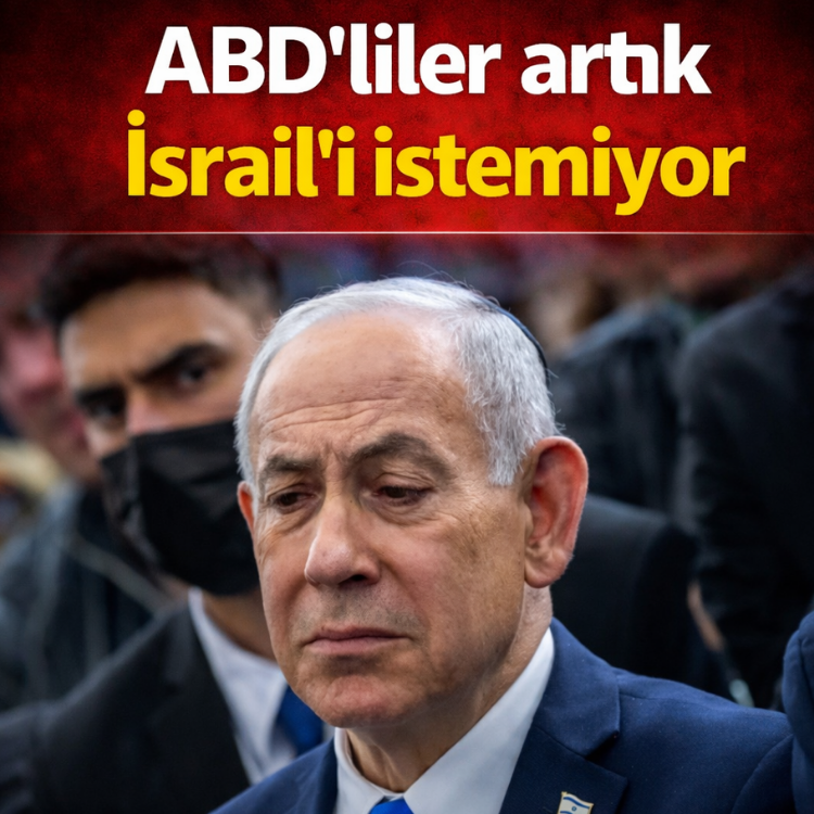 ABD'liler artık israili istemiyor