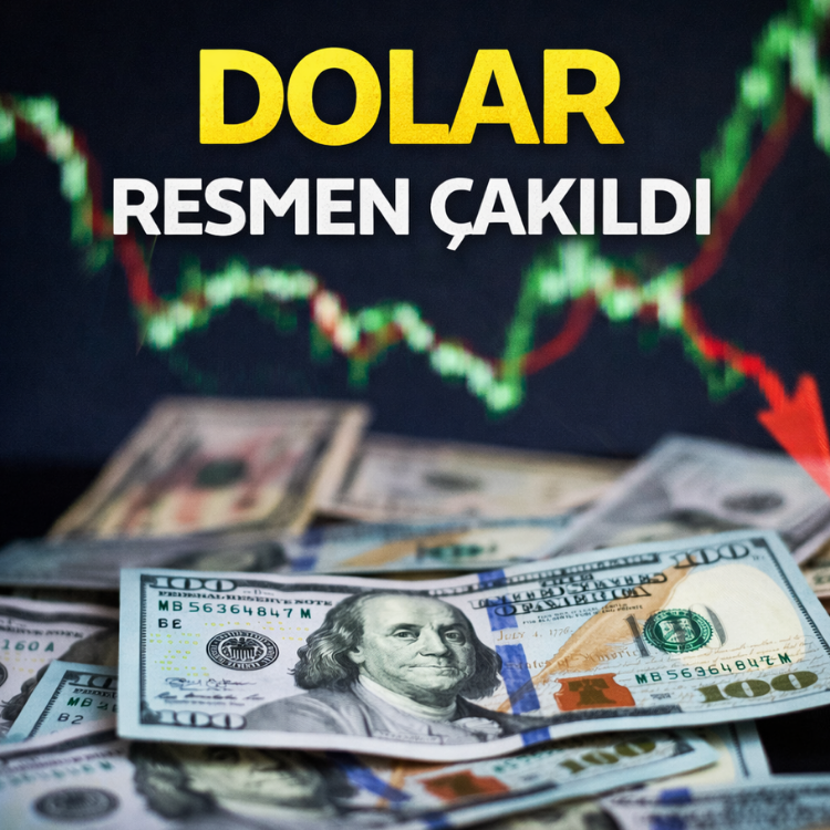 Dolar resmen çakıldı