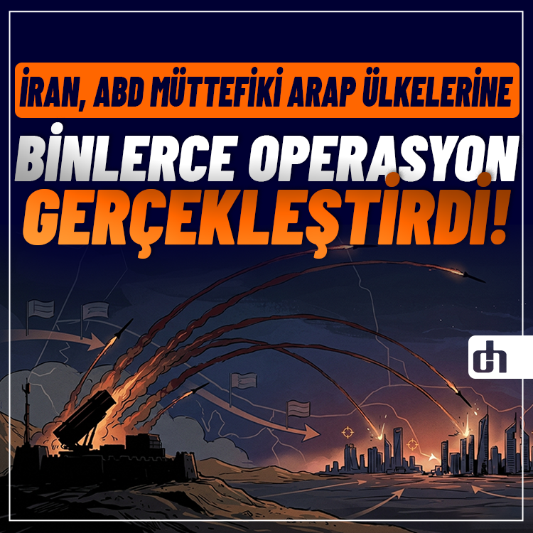 İran, ABD Müttefiki Arap Ülkelerine Binlerce Operasyon Gerçekleştirdi!