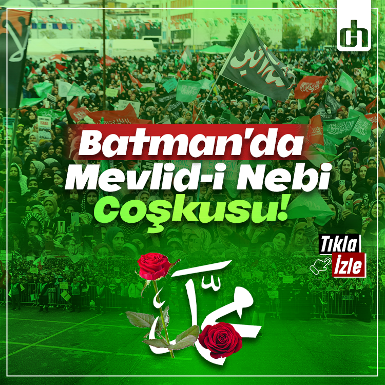 Batman'da Mevlid-i Nebi etkinliği başladı