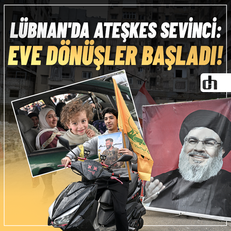 Lübnan'da Ateşkes Sevinci: Eve Dönüşler Başladı!