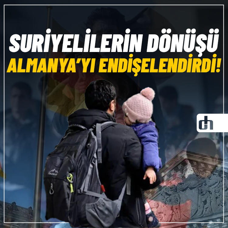 Suriyeliler ülkelerine geri dönüyor: Almanya bu durumdan çok endişeli!