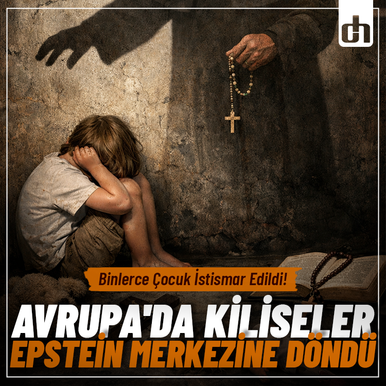 Avrupa'da Kiliseler Epstein Merkezine Döndü: Binlerce Çocuk İstismar Edildi!