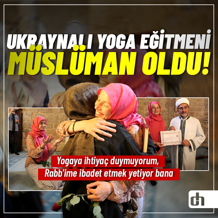 Yoga eğitmeniydi: Müslüman olarak Meyrem adını aldı!