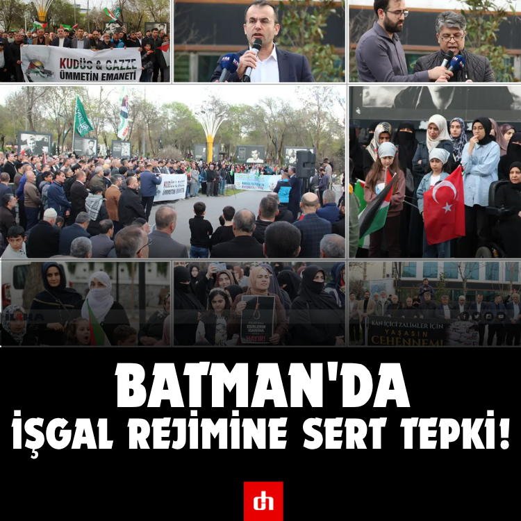 Batman'da işgal rejimine sert tepki!