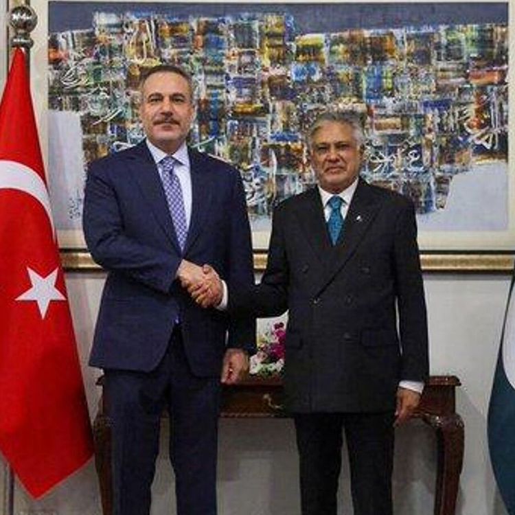 Dışişleri Bakanı Fidan, Pakistanlı mevkidaşı Dar ile görüştü!