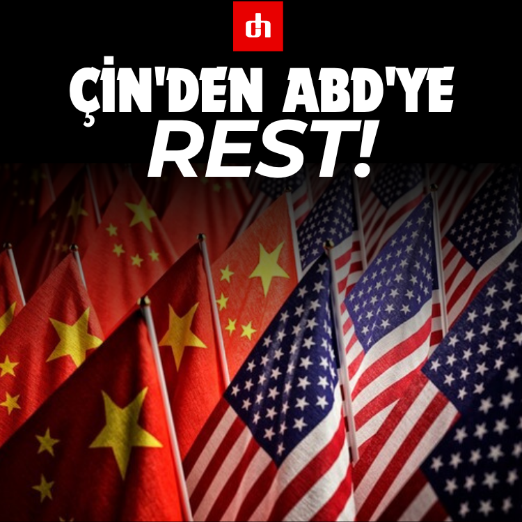 Çin'den ABD'ye rest!