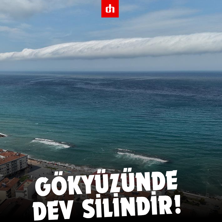 Gökyüzünde dev silindir!