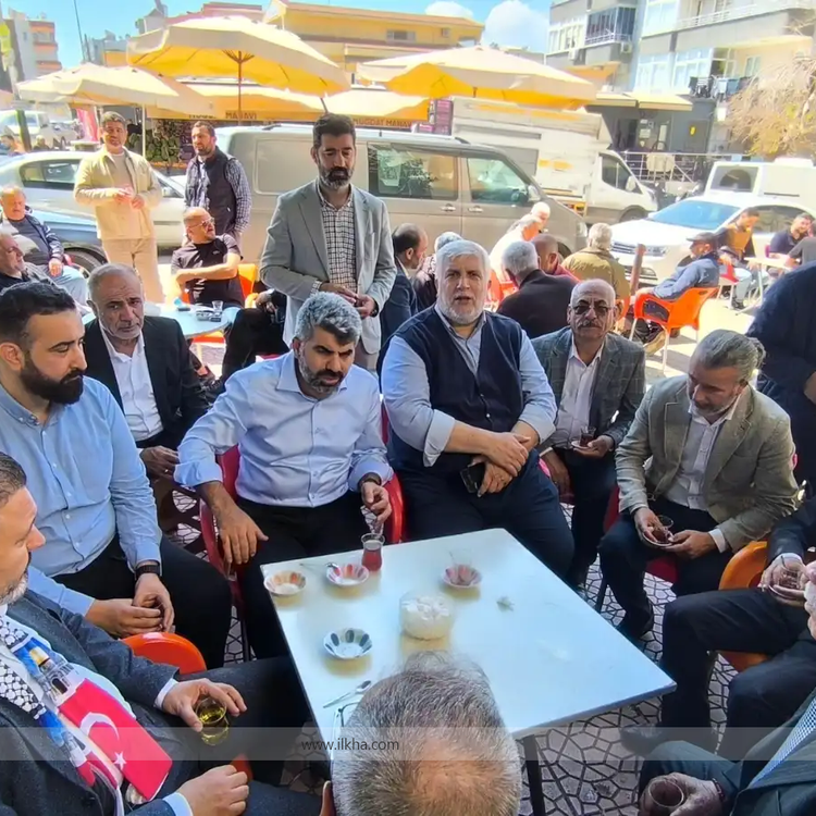 Filistin mesaisi: HÜDA PAR Milletvekili Dinç’ten STK görüşmesi