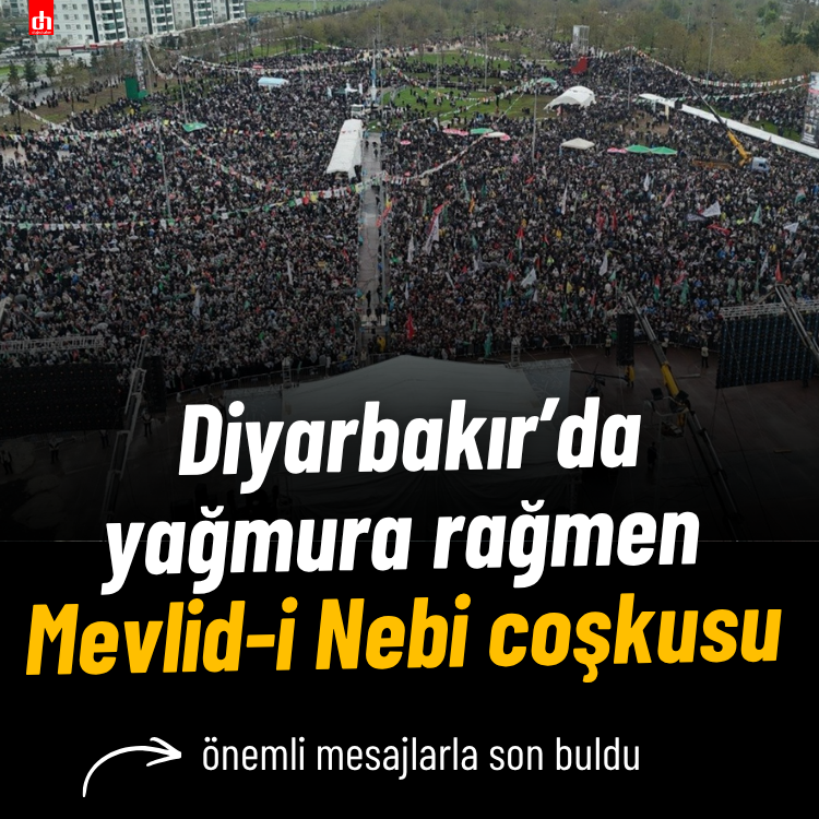 Mevlid-i Nebi mitingi önemli mesajlarla son buldu