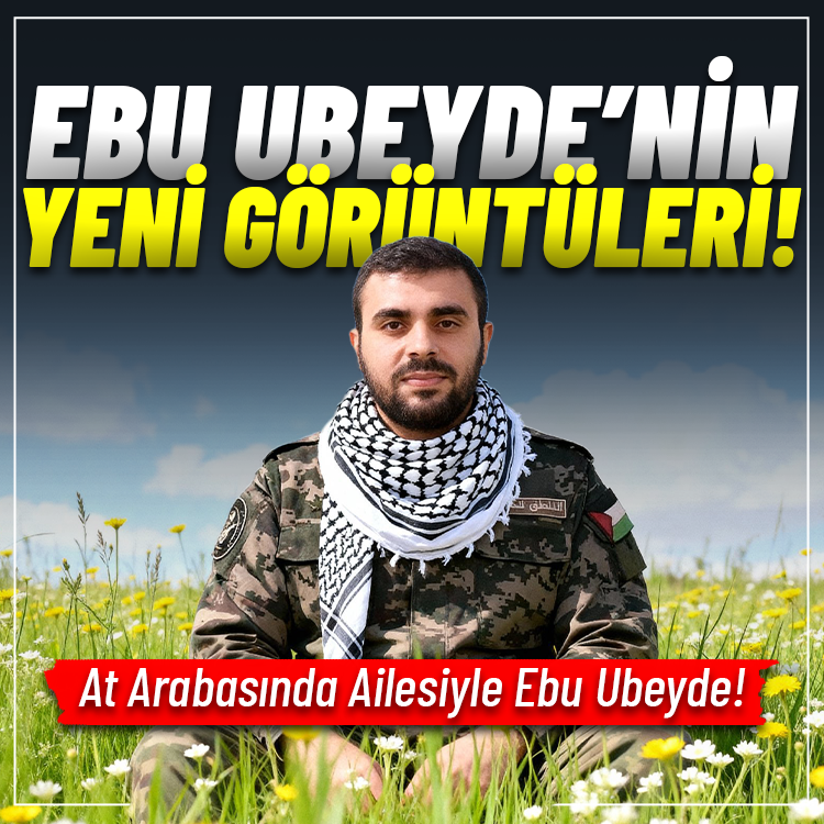 At Arabasında Ebu Ubeyde! Yeni Görüntüleri Yayınlandı