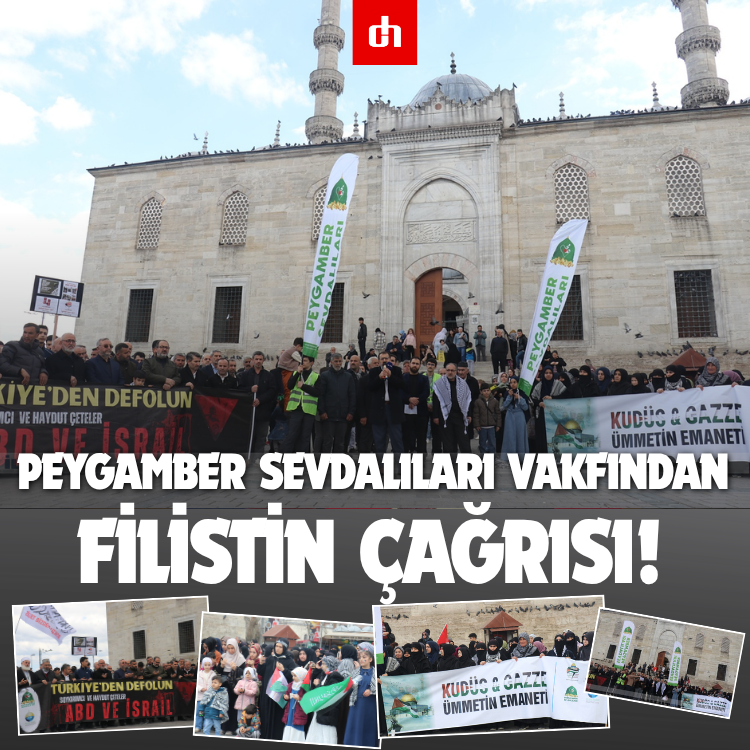 Peygamber Sevdalıları Vakfından Filistin çağrısı!