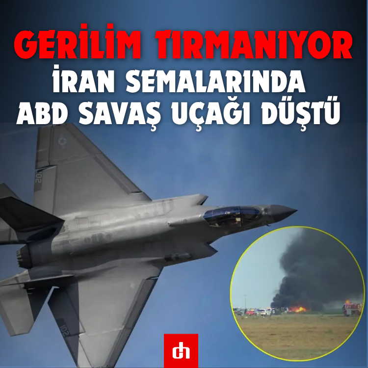 Gerilim Tırmanıyor: İran Semalarında ABD Savaş Uçağı Düştü
