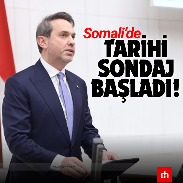 Somali’de tarihi sondaj başladı!