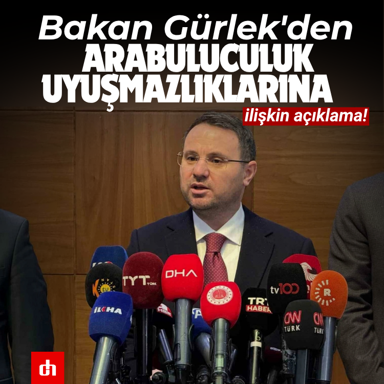 Bakan Gürlek'den arabuluculuk uyuşmazlıklarına ilişkin açıklama!
