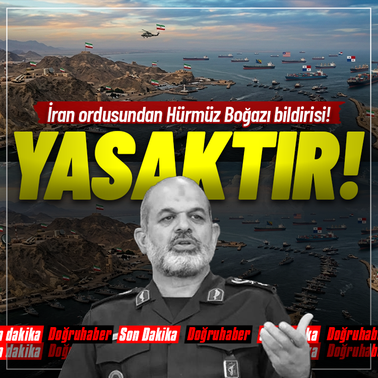 İran ordusundan Hürmüz Boğazı bildirisi!