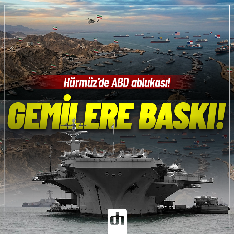Hürmüz'de ABD ablukası: Onlarca gemi geri döndürüldü!