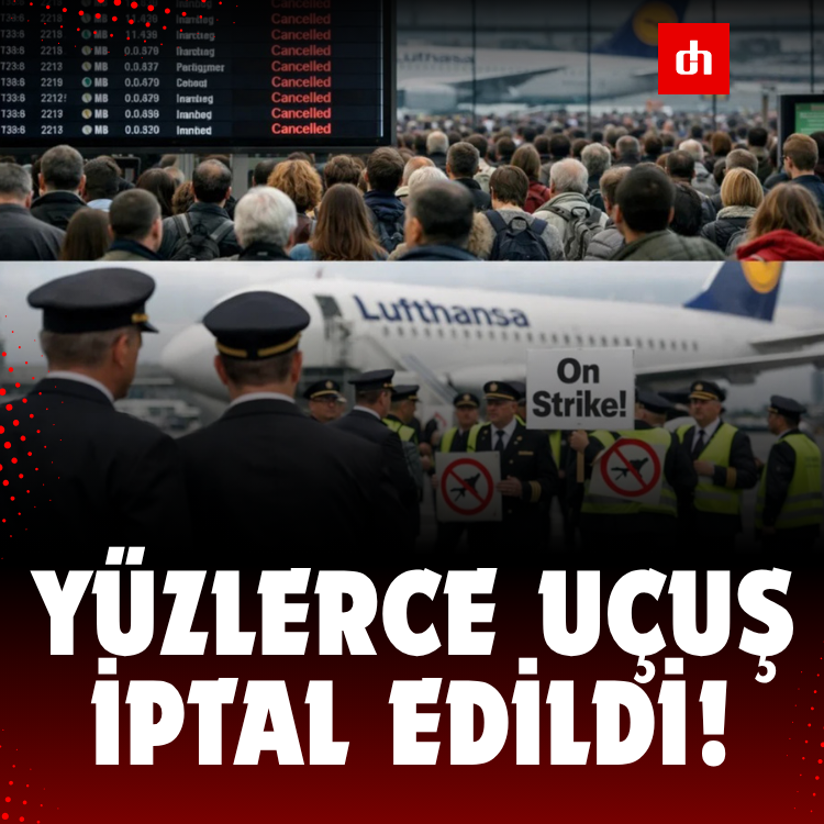 Yüzlerce uçuş iptal edildi!