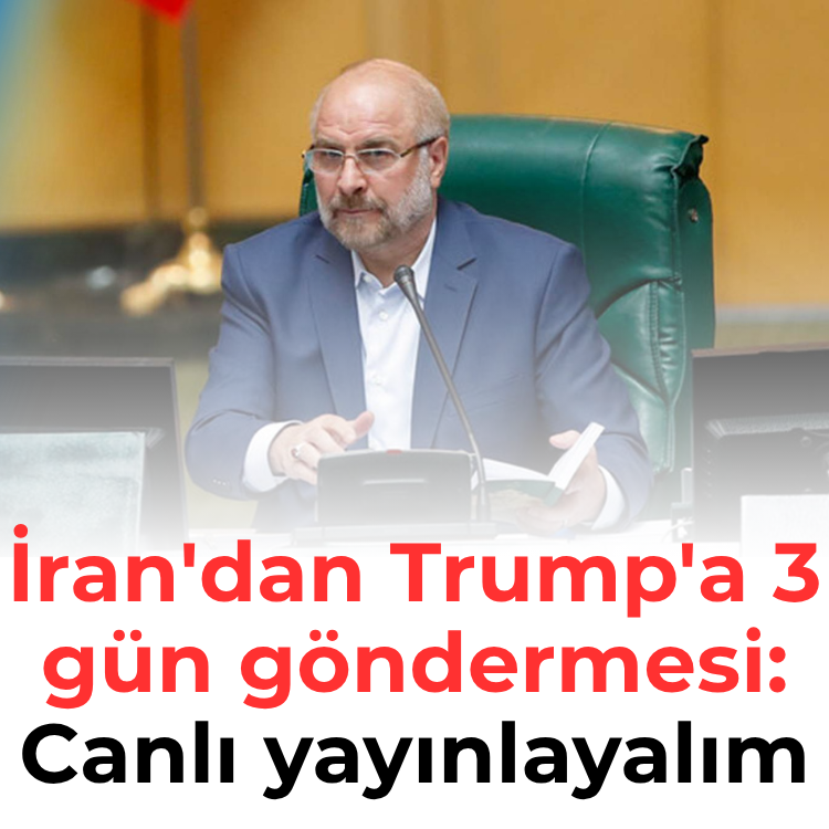 İran'dan Trump'a 3 gün göndermesi: Canlı yayınlayalım