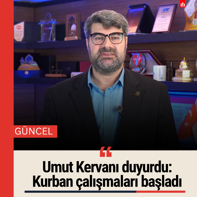Umut Kervanı duyurdu: Kurban çalışmaları başladı