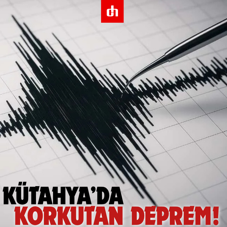 Kütahya'da korkutan deprem!