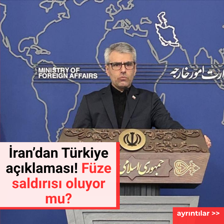 İran’dan Türkiye açıklaması! Füze saldırısı oluyor mu?