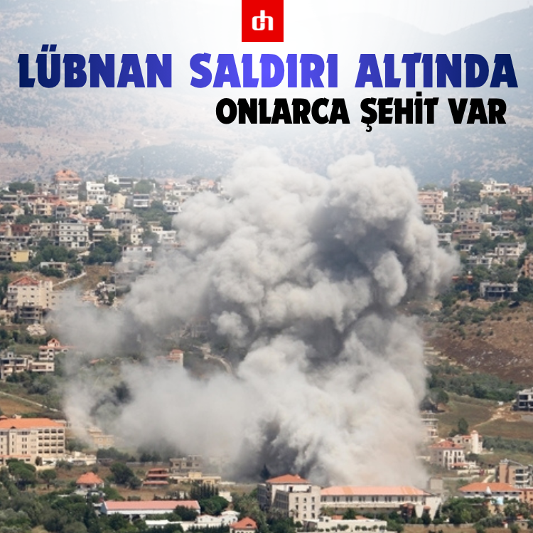 Lübnan saldırı altında: Onlarca şehit var