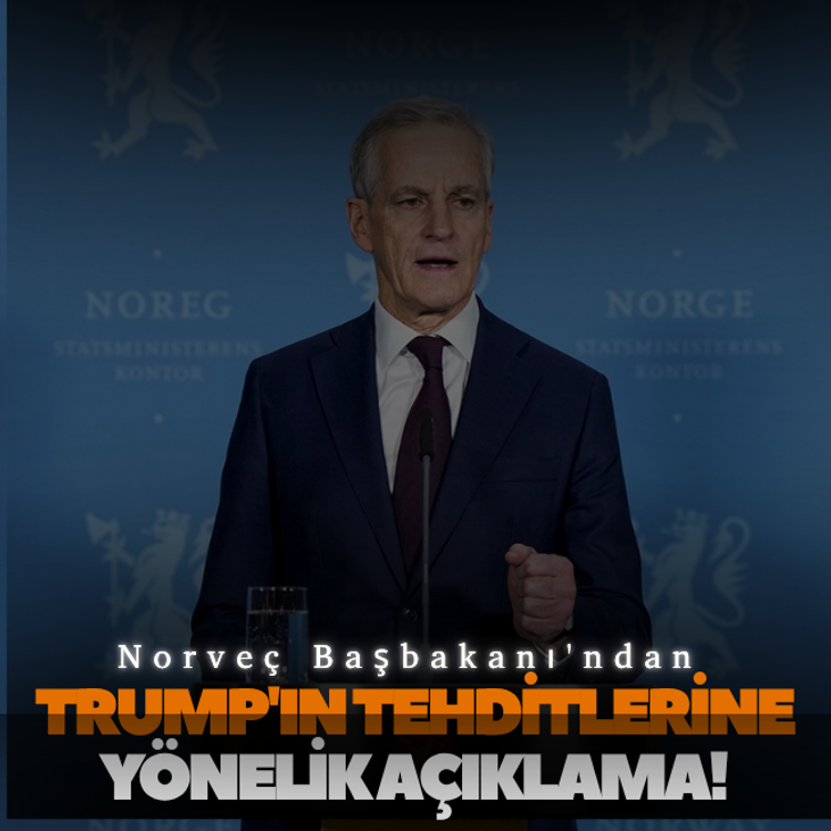 Norveç Başbakanı'ndan, Trump'ın tehditlerine yönelik açıklama!