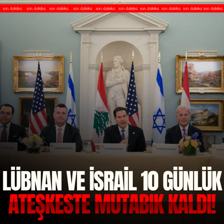Lübnan'da ateşkes anlaşması!